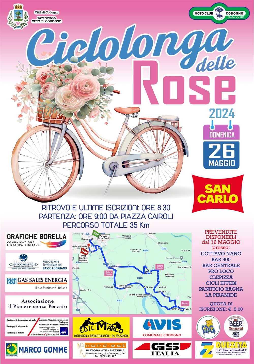 Ciclolonga delle Rose 2024