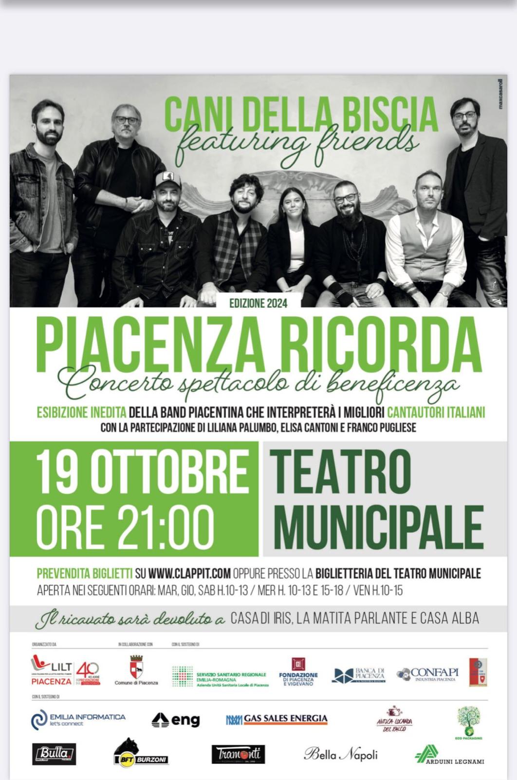 Concerto “Piacenza Ricorda”